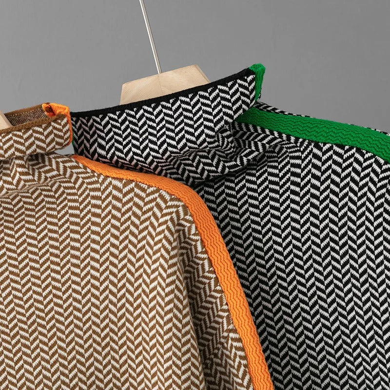 Delaina - Gemütlicher Rollkragenpullover