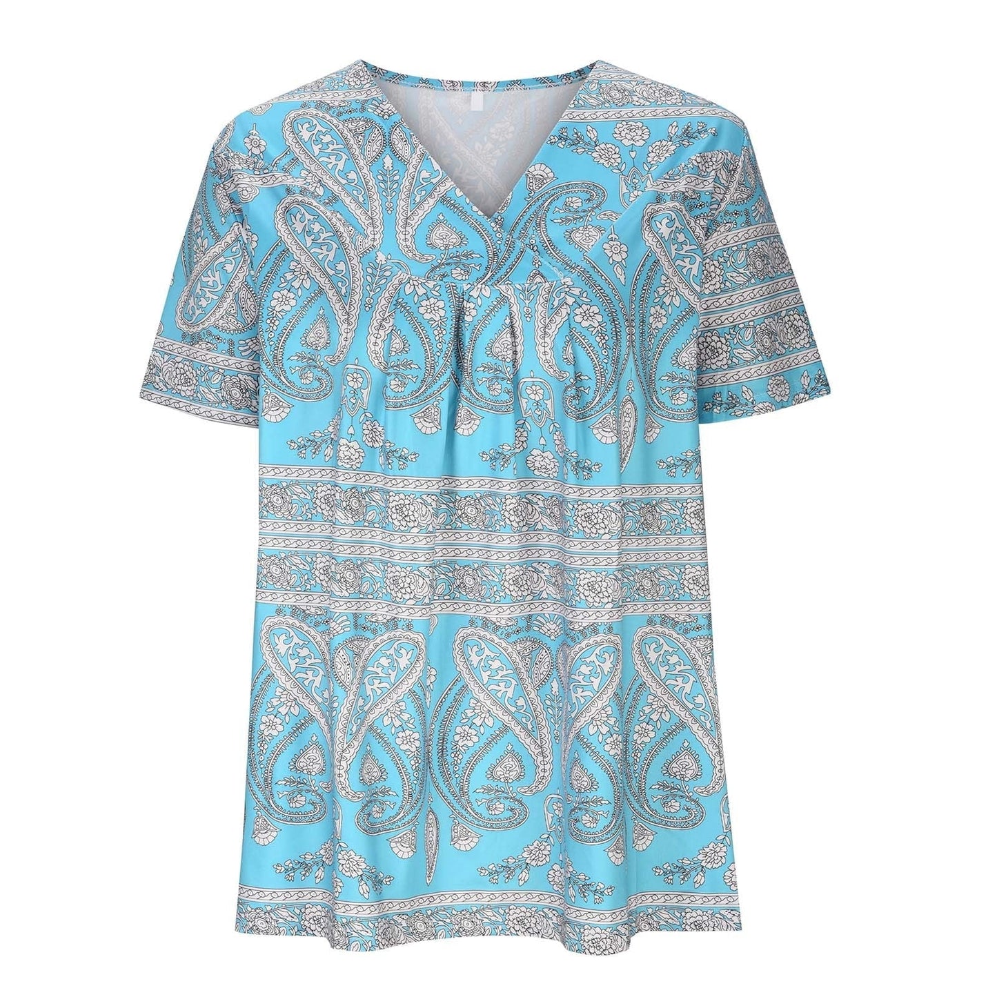 Roswitha® | Feminines Tunika-Top mit Faltenwurf