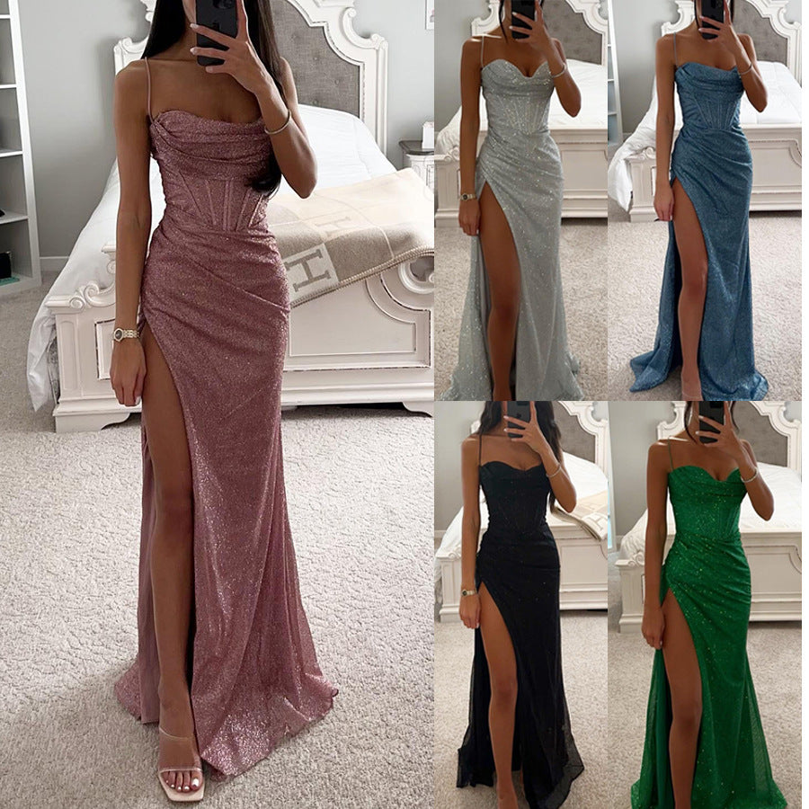 Tanya – Lässiges Damenkleid mit Schlitz