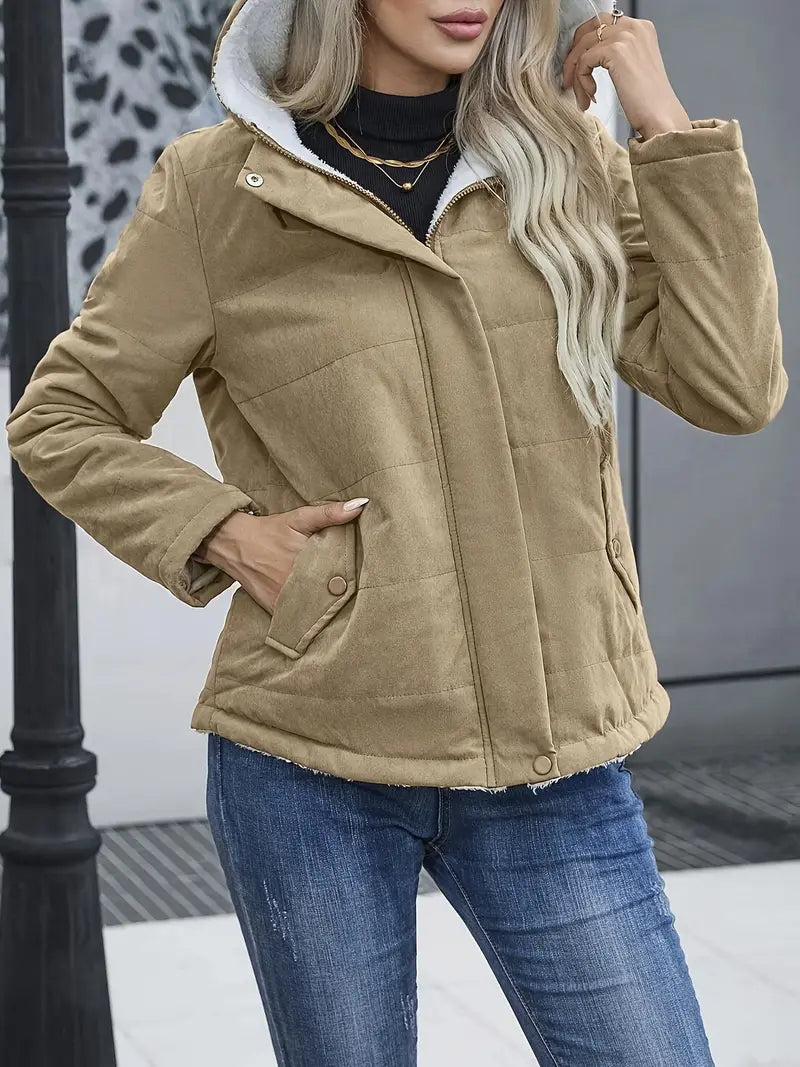 Tavi | Bequeme Kapuzenfleecejacke