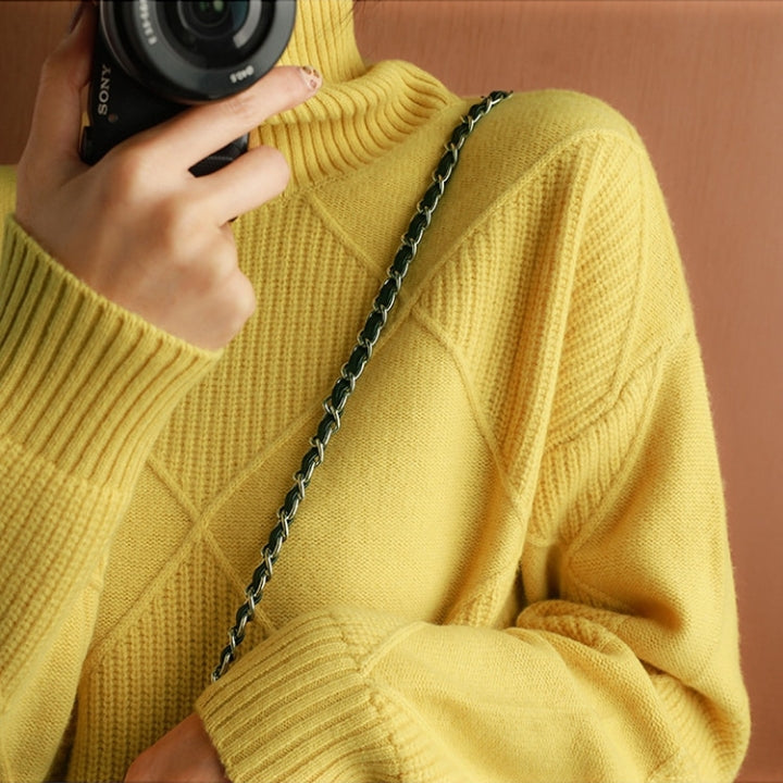 Bonafita - Jessie | Handgestrickter Rollkragenpullover für Damen