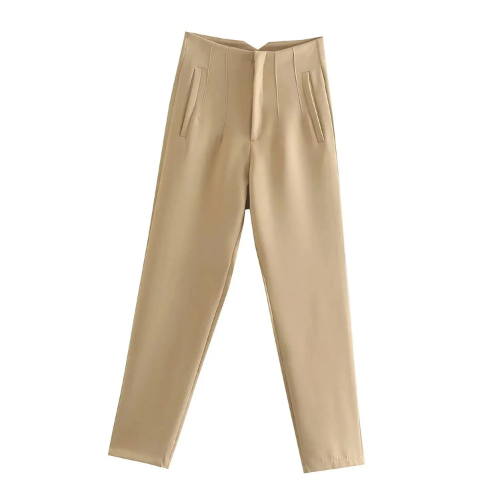 Zelda - Hochgeschnittene schicke Damenhose