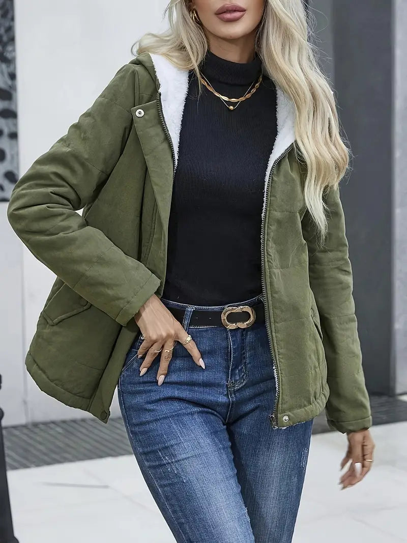 Tavi | Bequeme Kapuzenfleecejacke