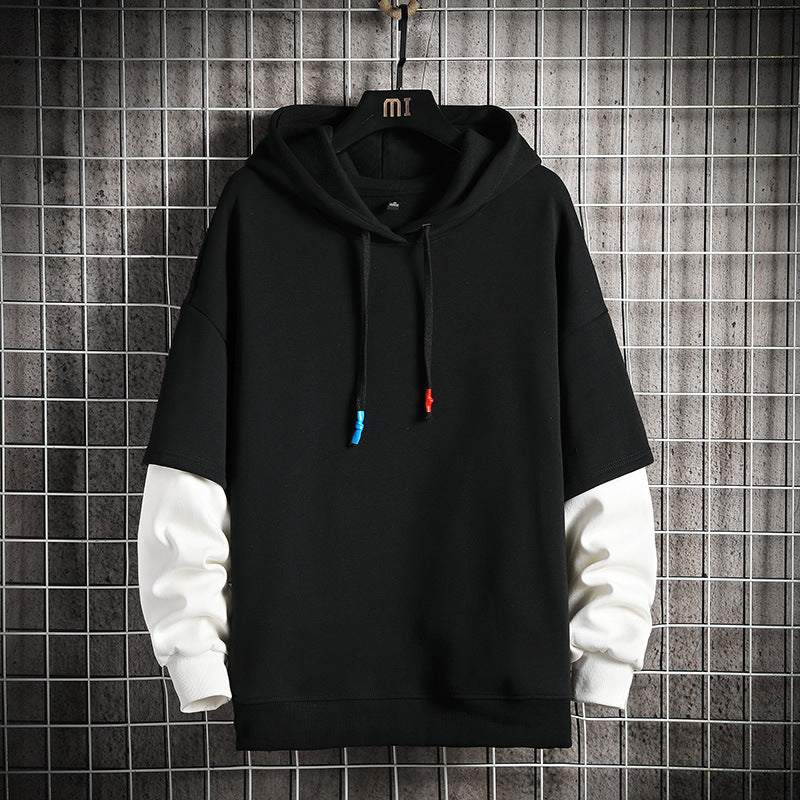 Fudus | Modischer Kapuzenpullover mit Farbblock-Design