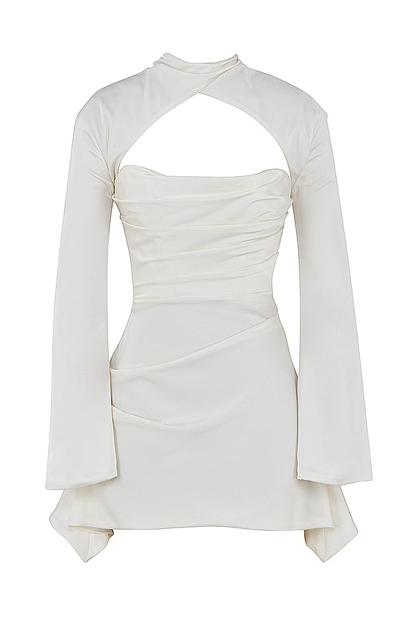 Camille – Korsettkleid mit Drapierung für Damen