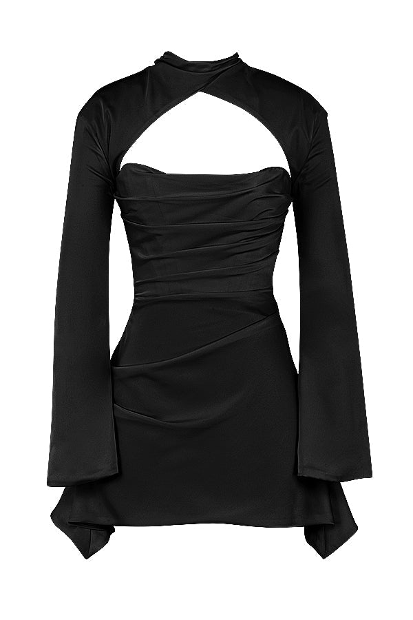 Camille – Korsettkleid mit Drapierung für Damen