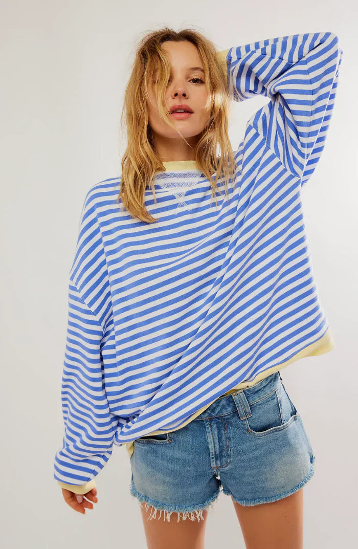 Dorian |Gestreifter Pullover für Frauen