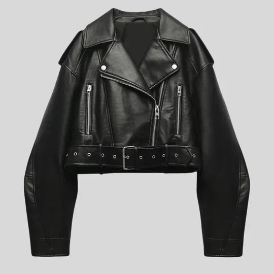 Ethelwyn - Lederjacke für Frauen