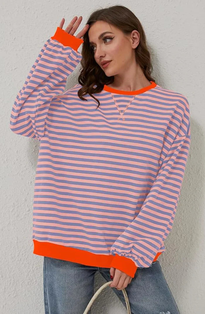 Dorian |Gestreifter Pullover für Frauen
