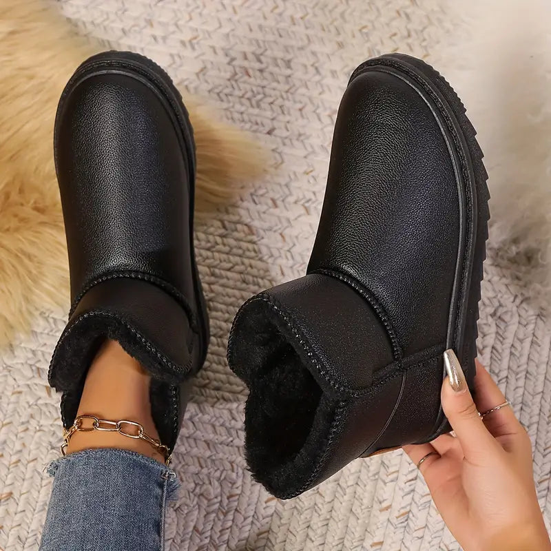 Sebastian | Winterfeste Mit Fleece Gefütterte Mittelhohe Stiefel