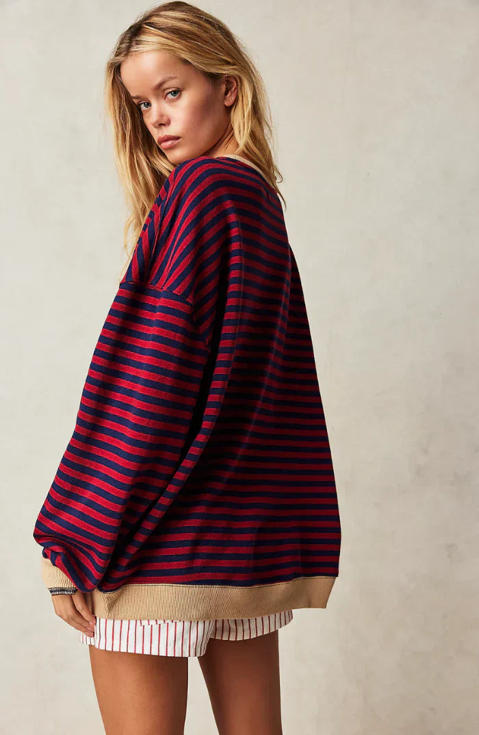Dorian |Gestreifter Pullover für Frauen