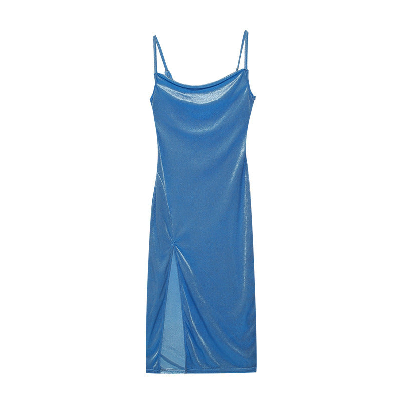 Victoria – Elegantes Damen-Slingkleid mit Schlitz