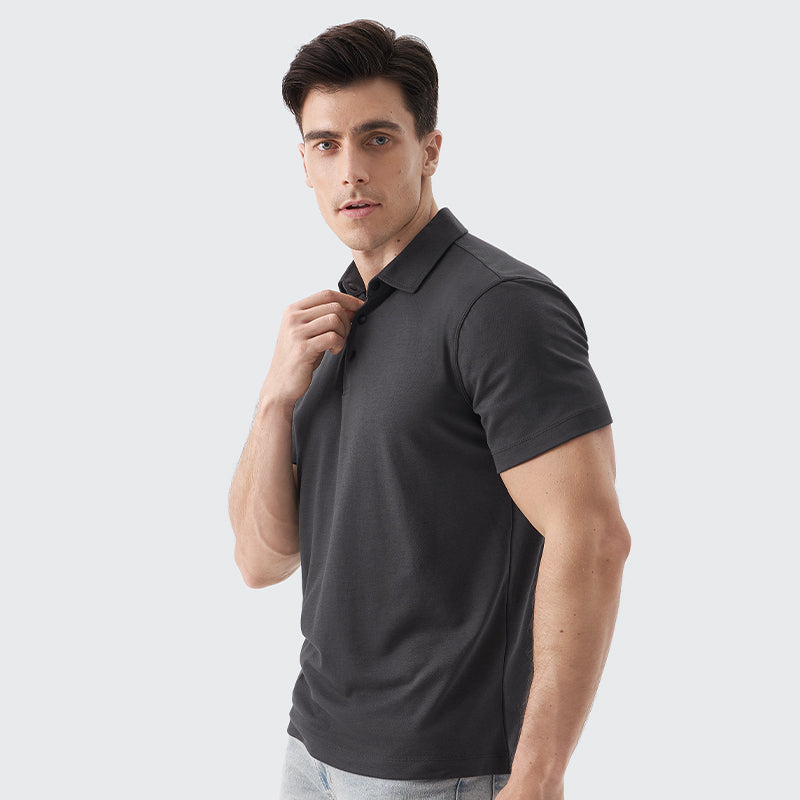 Maximilian | Herren-Poloshirt mit geruchsneutralisierender Technologie für aktiven Komfort