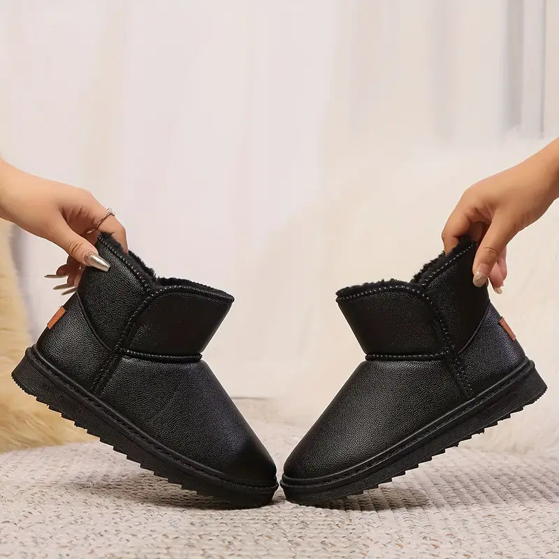 Sebastian | Winterfeste Mit Fleece Gefütterte Mittelhohe Stiefel
