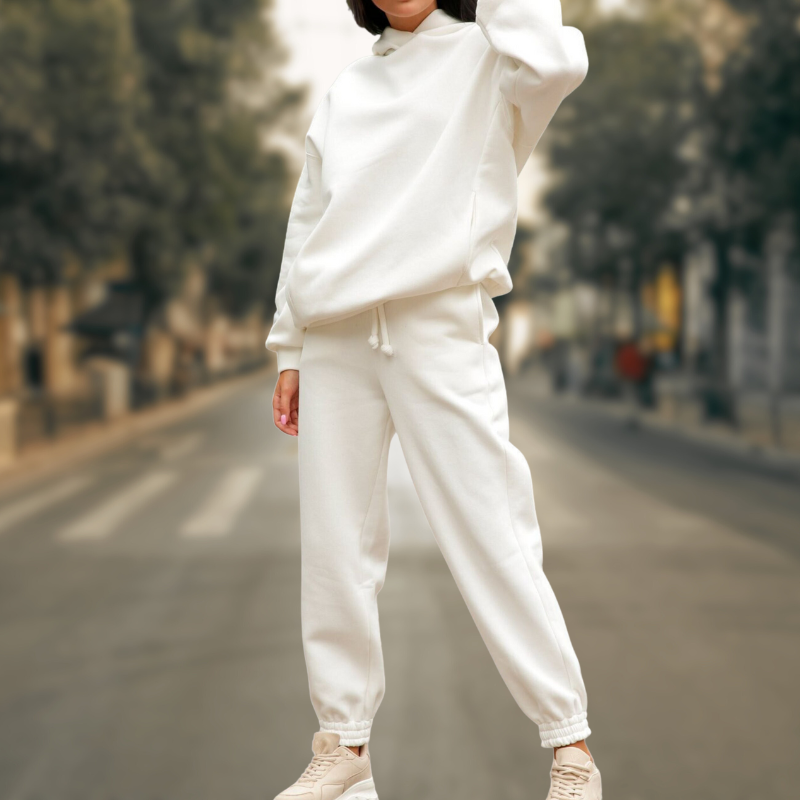 Amalia | Chic und trendy Hoodie Hosen -Set für mühelose Winterstil