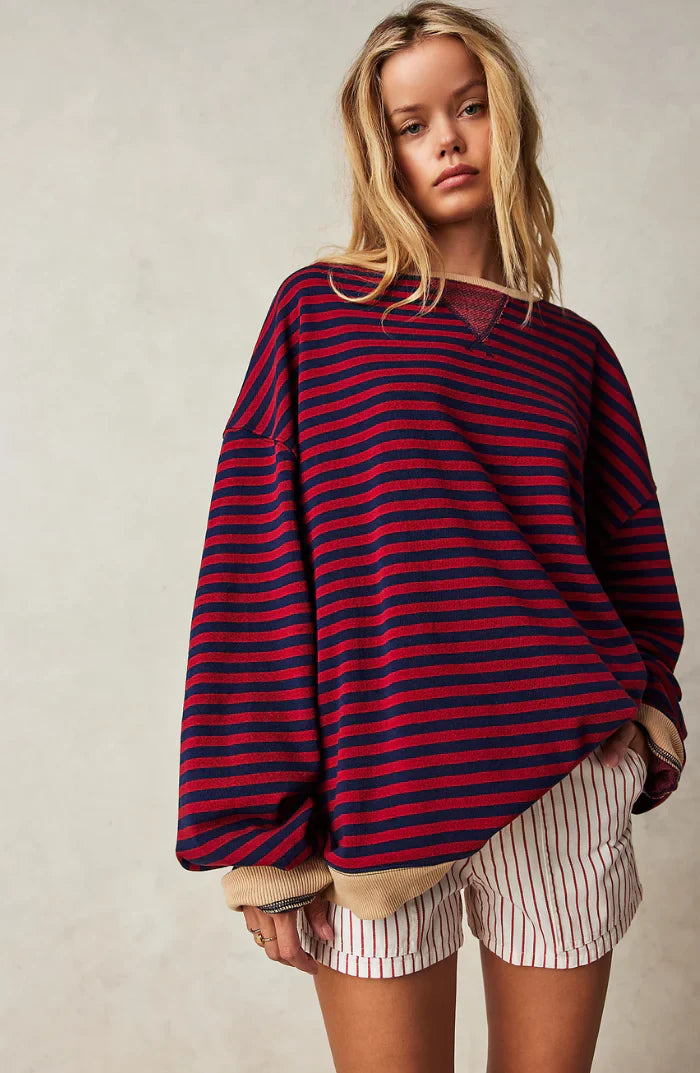 Dorian |Gestreifter Pullover für Frauen