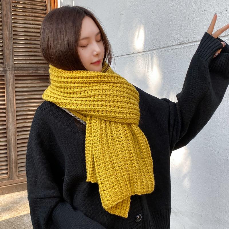 Carolina | Warmer Strickschal für Damen im Winter