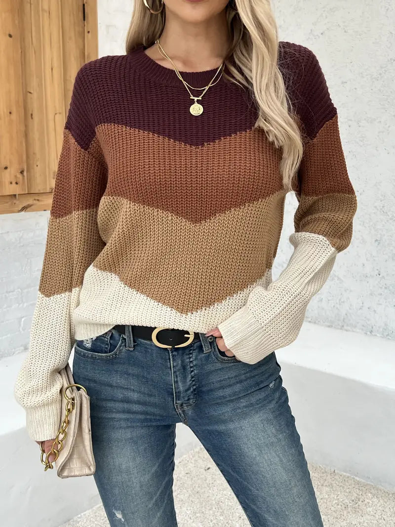 Charlie - Bunter Crewneck-Pullover
