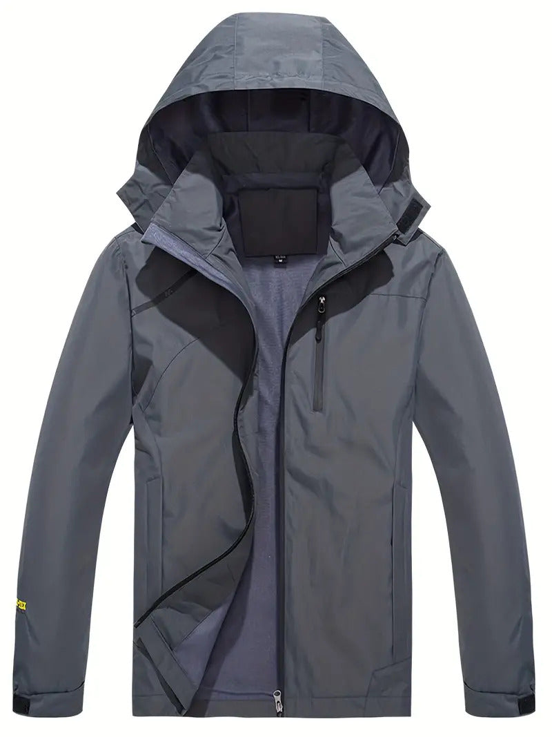 Marcel - Stylische wasserdichte Jacke mit Kapuze für Freizeitkleidung