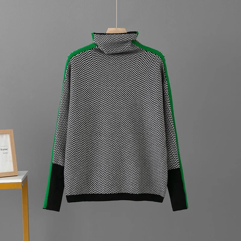 Delaina - Gemütlicher Rollkragenpullover