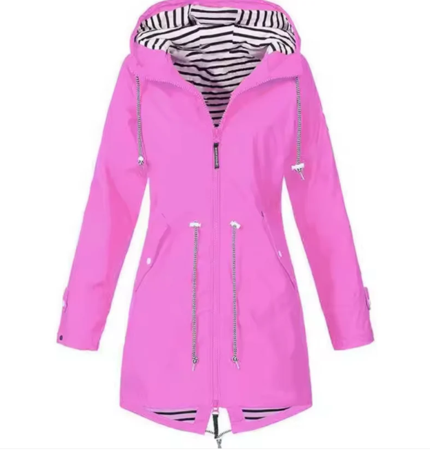 Persephone - Wasserdichte Jacke mit Kapuze