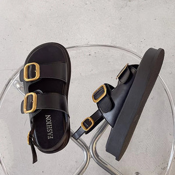 Shirin - Damen Plateau Sandalen