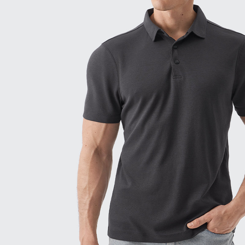 Maximilian | Herren-Poloshirt mit geruchsneutralisierender Technologie für aktiven Komfort
