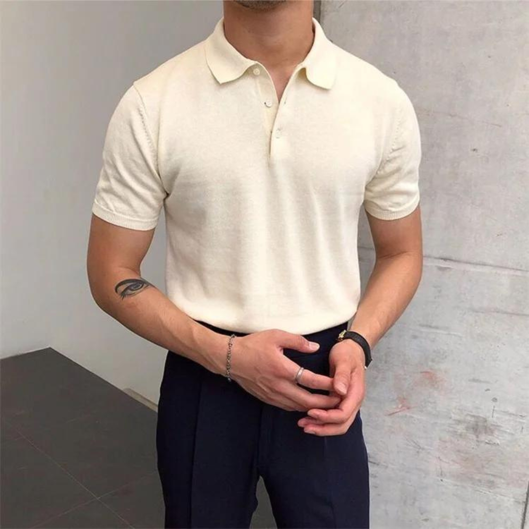Luxuriöses Herren Polo, stilvoll und bequem