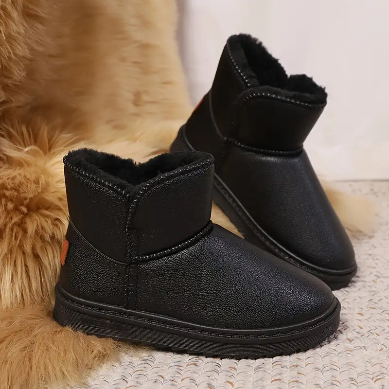 Sebastian | Winterfeste Mit Fleece Gefütterte Mittelhohe Stiefel