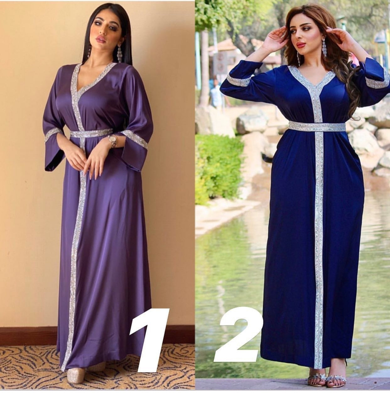 Anna – Türkisches Langes Muslimisches Damenkleid