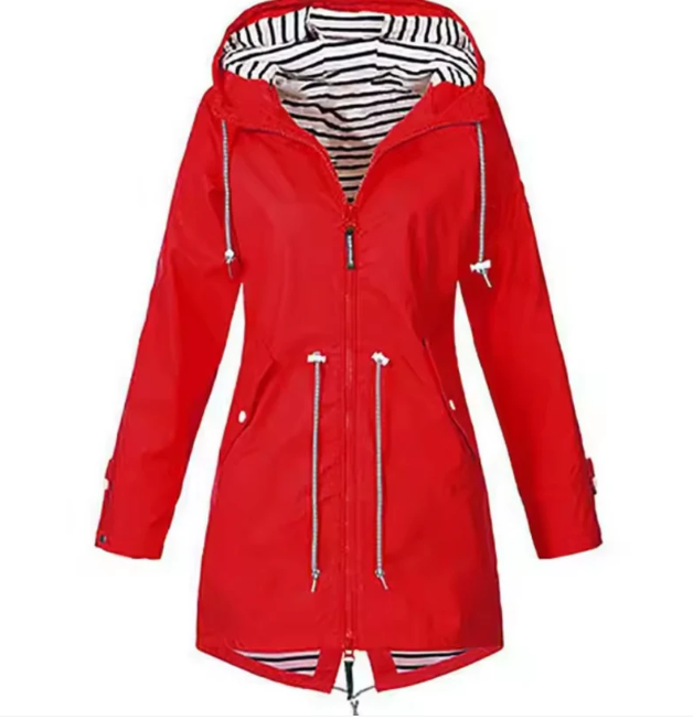 Persephone - Wasserdichte Jacke mit Kapuze