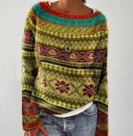 Panna - Damen-Retro-Pullover