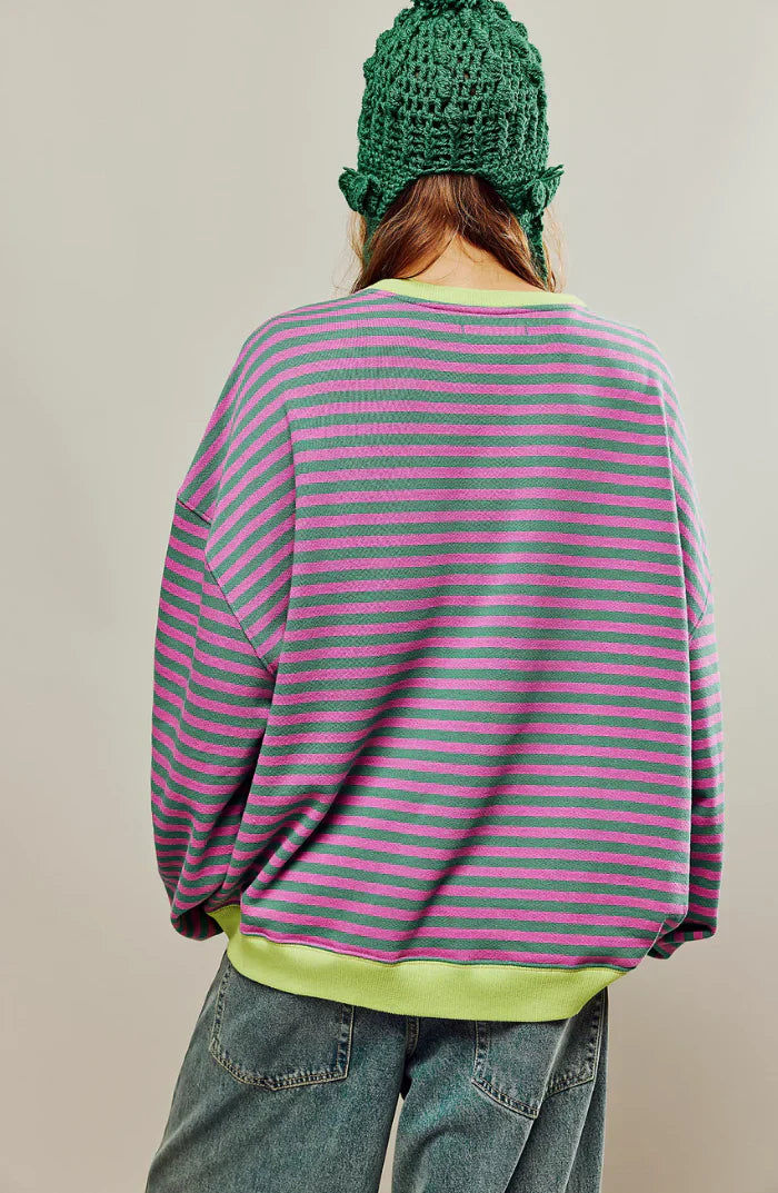 Dorian |Gestreifter Pullover für Frauen