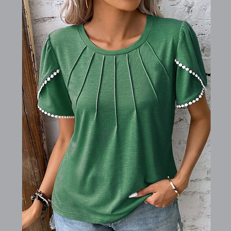 Fudus | Modische Damen Elegante Hemden Weinlese