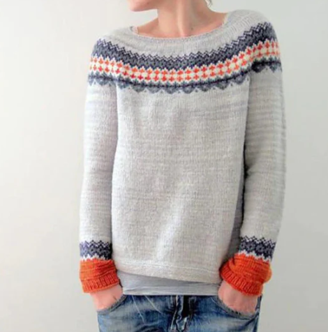 Panna - Damen-Retro-Pullover