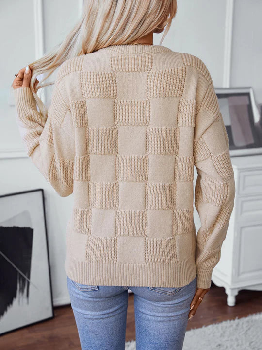 Zariah Rae - gestrickter Freizeitpullover