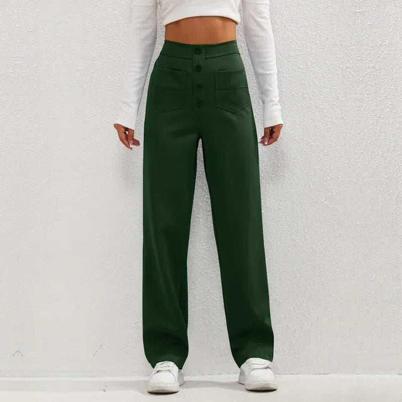 Bonafita Paulina Hochtaillierte Elastische Hose
