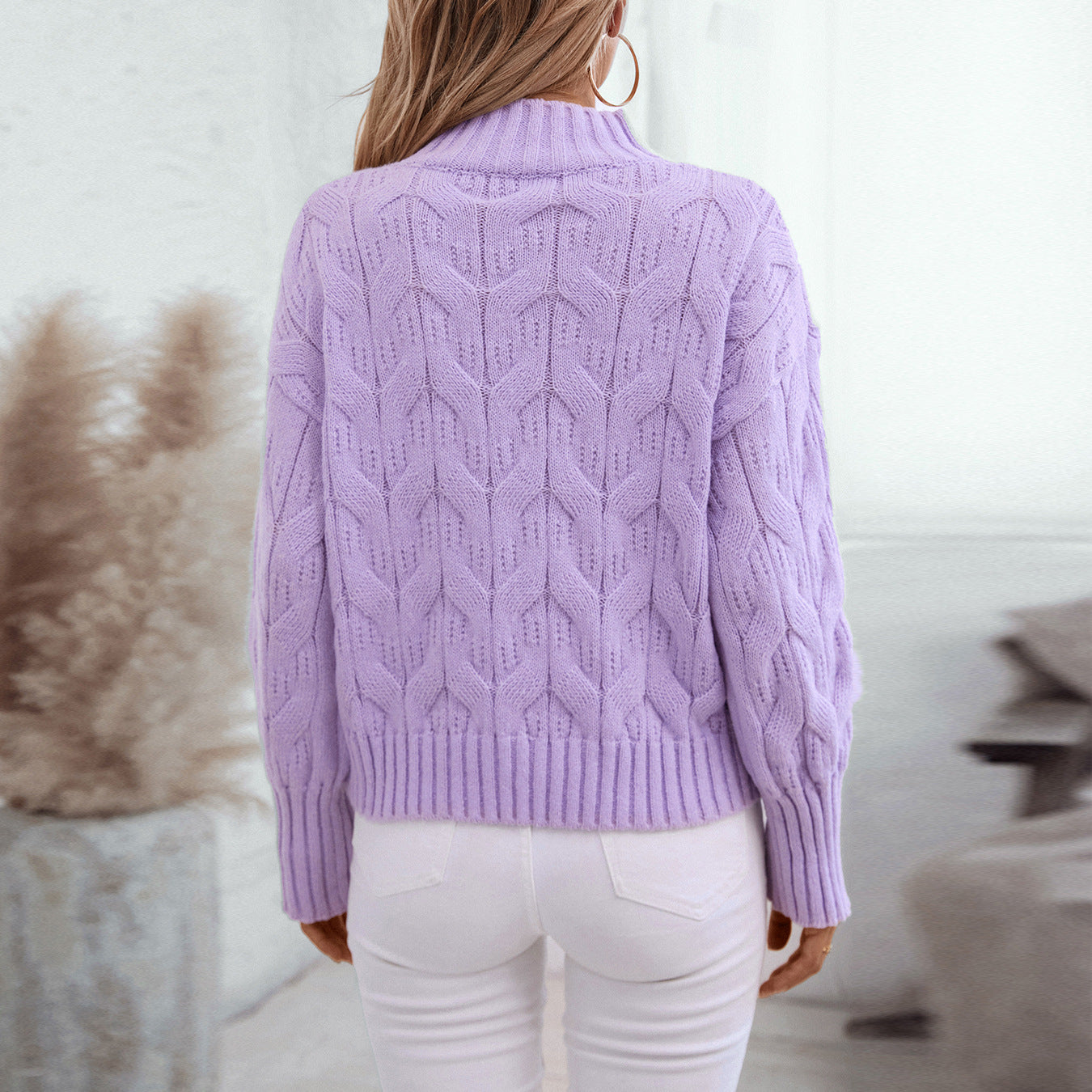 Fadi | Jersey Mujer Herbst Winter Mode Neue Pullover