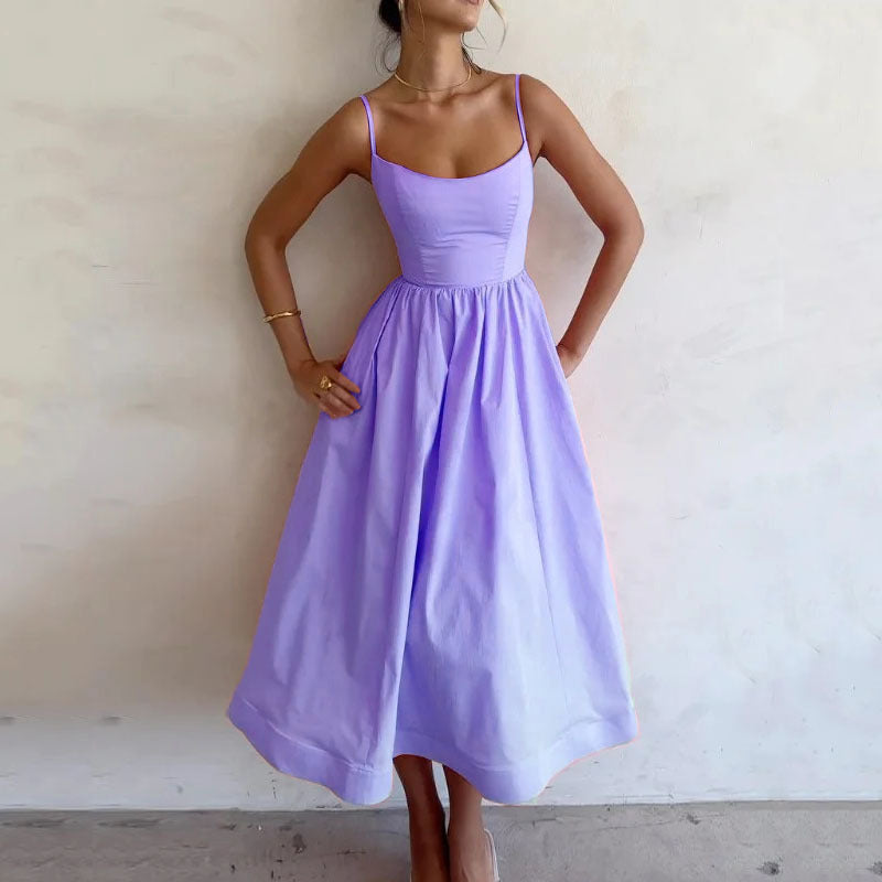Jasmine – Elegantes Trägerkleid für Damen