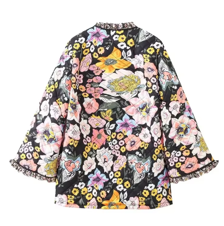 Marcie - Blume Winterjacke für Frauen