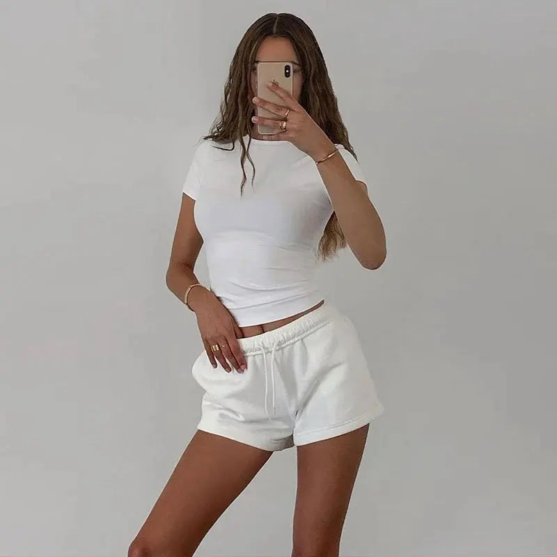 Ines | Summer Crop Top der Frauen - leicht und stilvoll