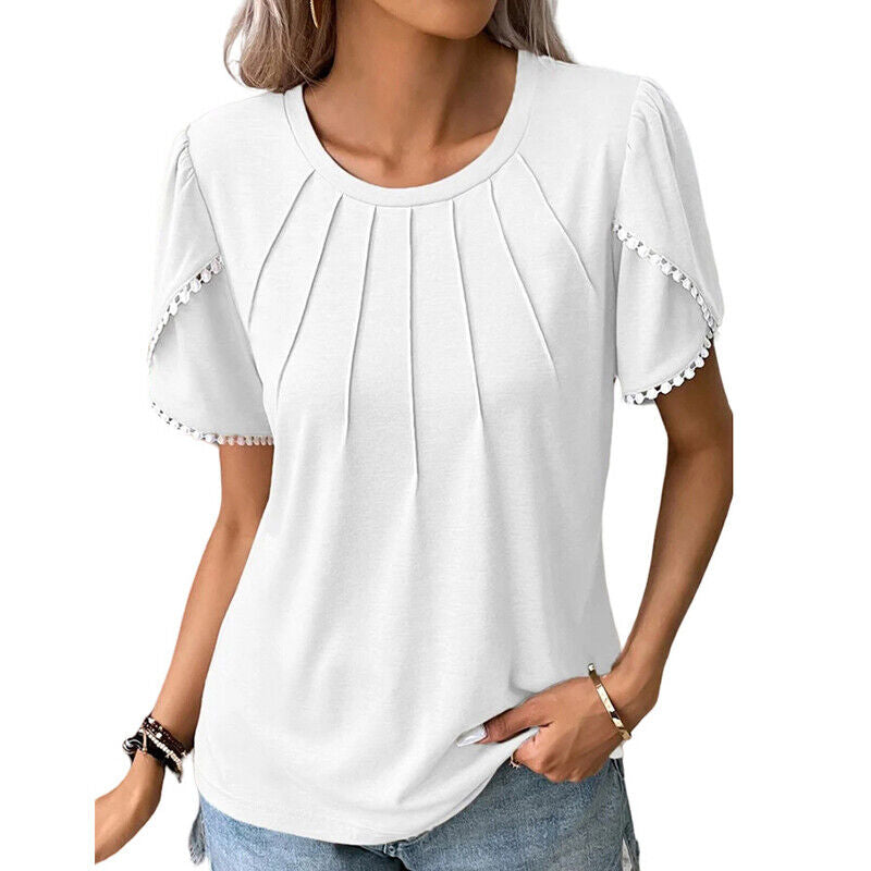 Fudus | Modische Damen Elegante Hemden Weinlese
