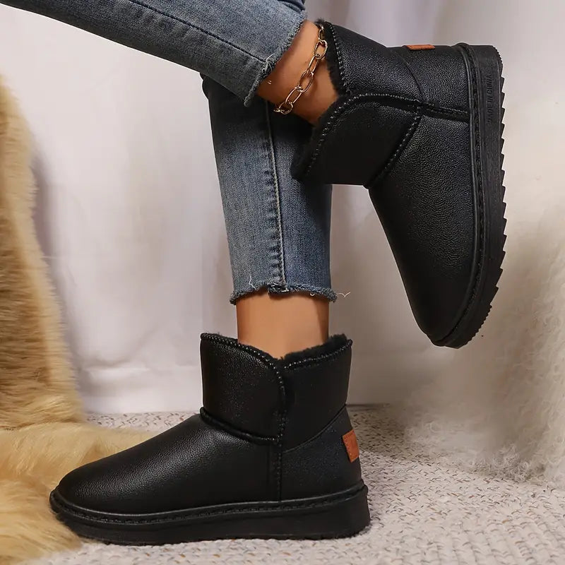 Sebastian | Winterfeste Mit Fleece Gefütterte Mittelhohe Stiefel