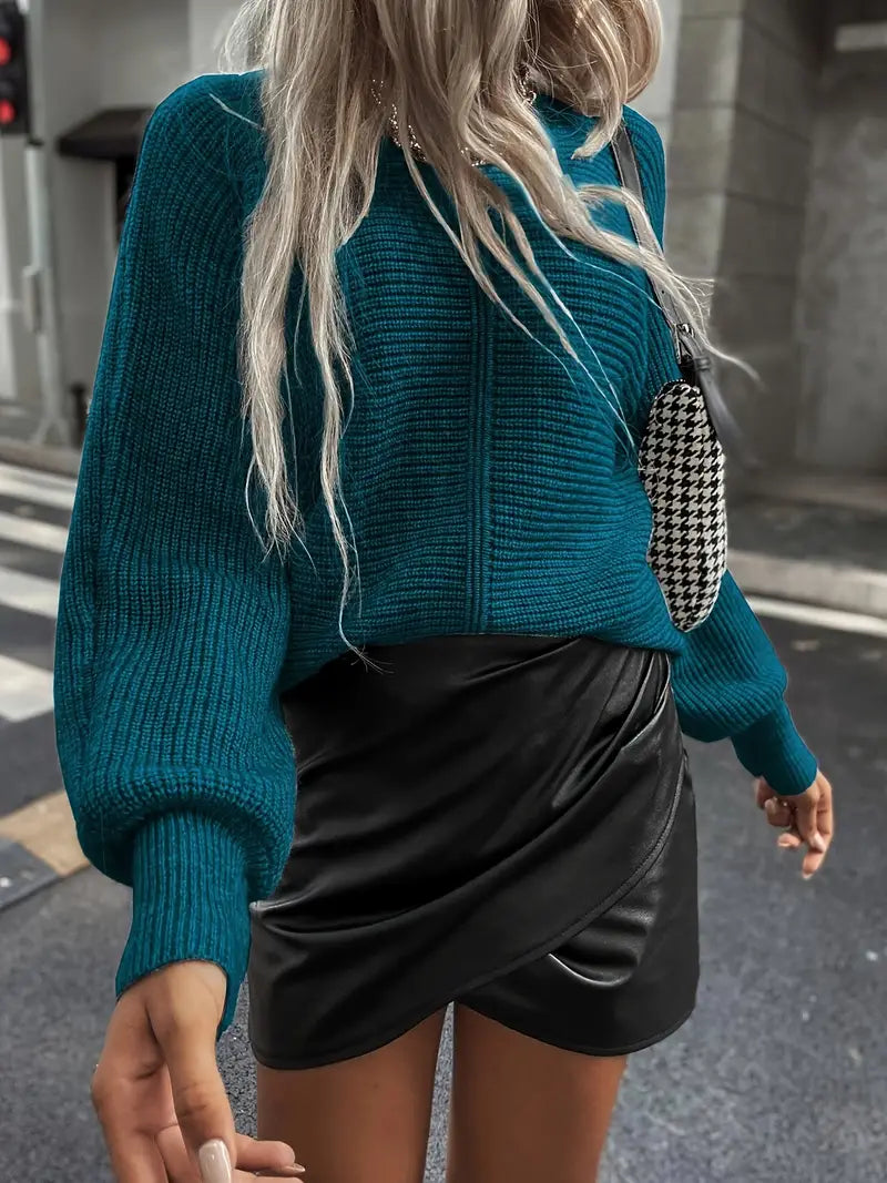 Matti | Acryl-Strickpullover mit Rundhalsausschnitt