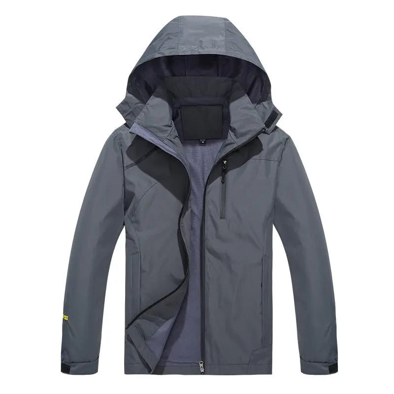 Marcel - Stylische wasserdichte Jacke mit Kapuze für Freizeitkleidung