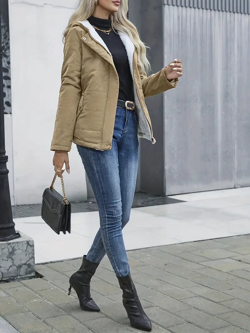 Tavi | Bequeme Kapuzenfleecejacke