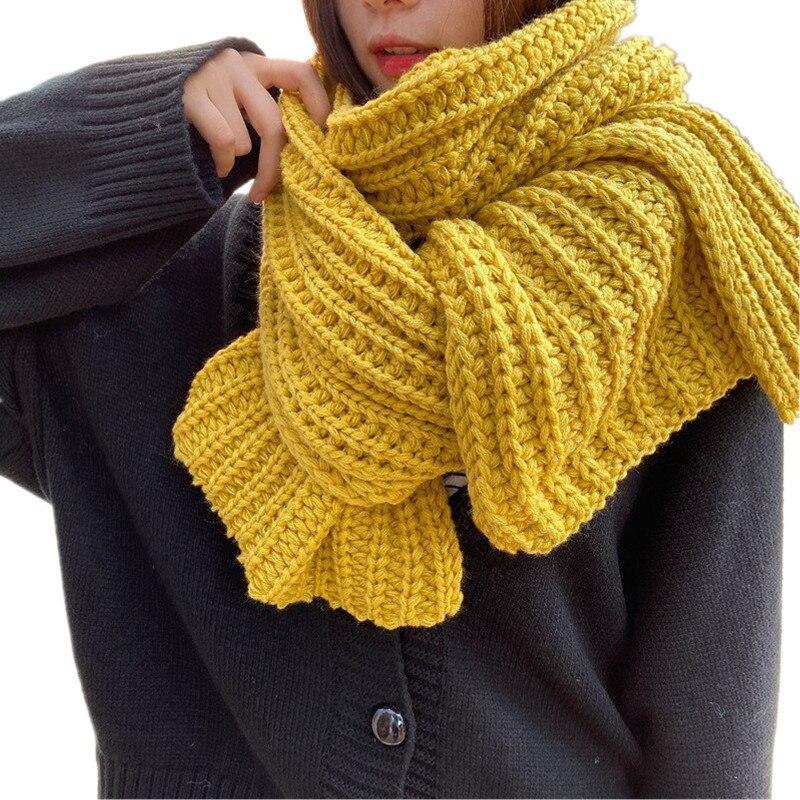 Carolina | Warmer Strickschal für Damen im Winter