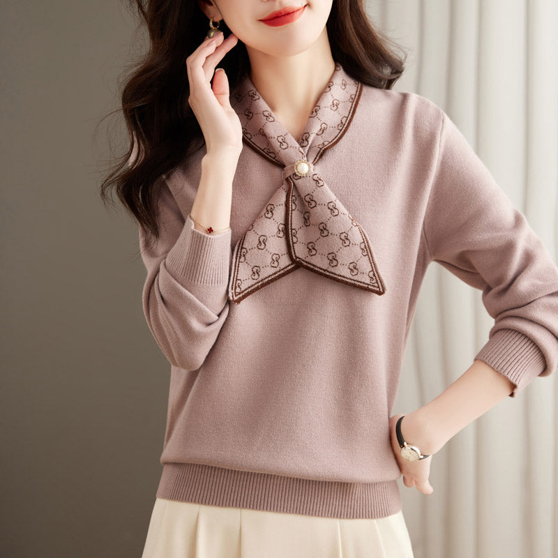 Milou | Dicker Strickpullover Einfache Mode Pullover für Damen