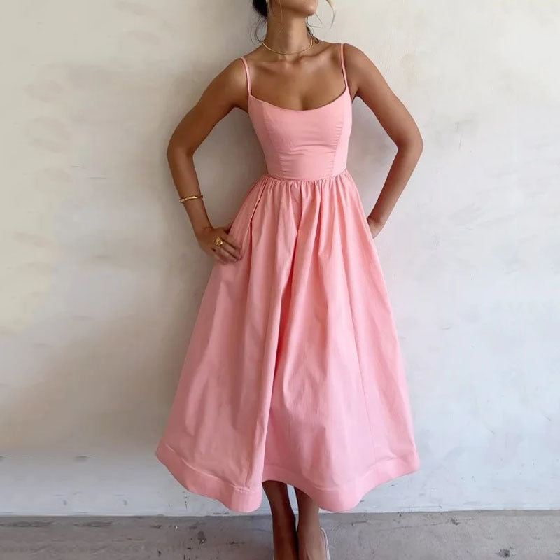 Jasmine – Elegantes Trägerkleid für Damen