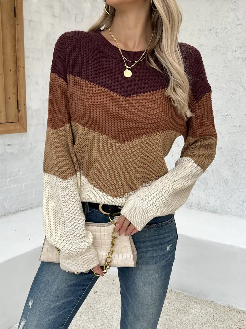 Charlie - Bunter Crewneck-Pullover